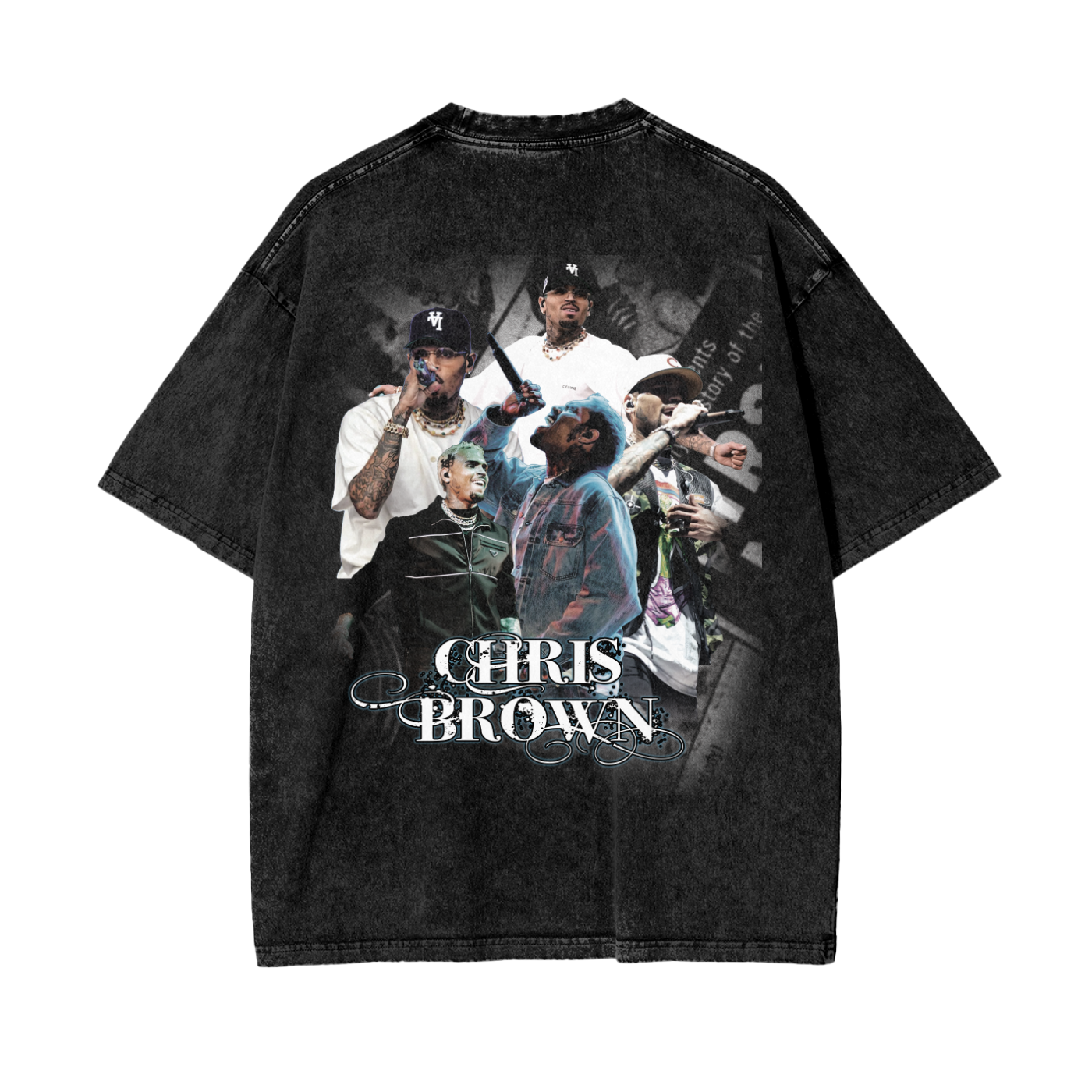 Big Face Chris Brown Tee